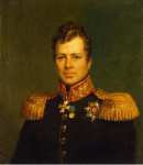 Dawe George Portrait of Maxim I. Damas 1785-1862  - Hermitage